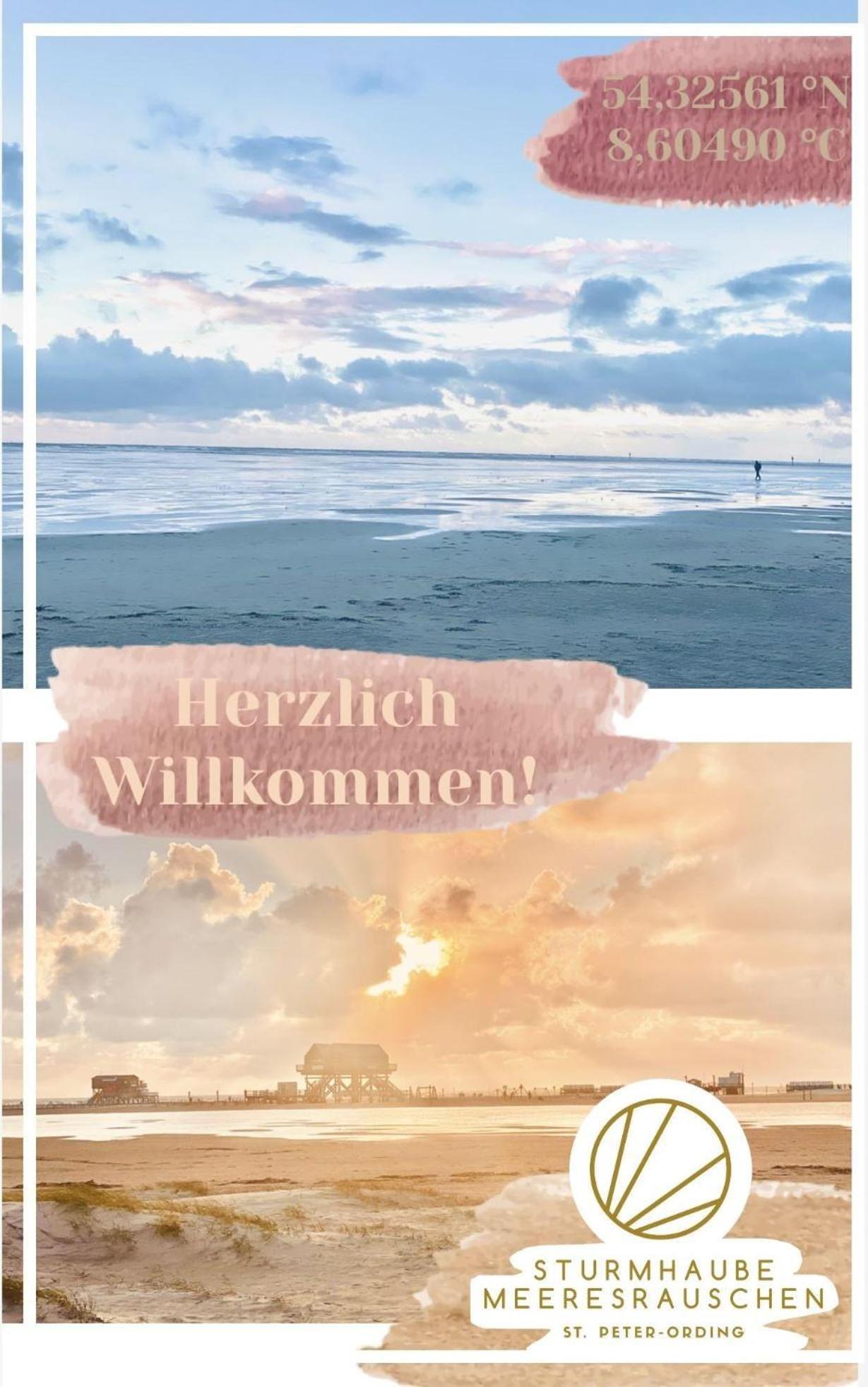 Haus-Sturmhaube-Meeresrauschen-Whg-04 Sankt Peter-Ording Zewnętrze zdjęcie